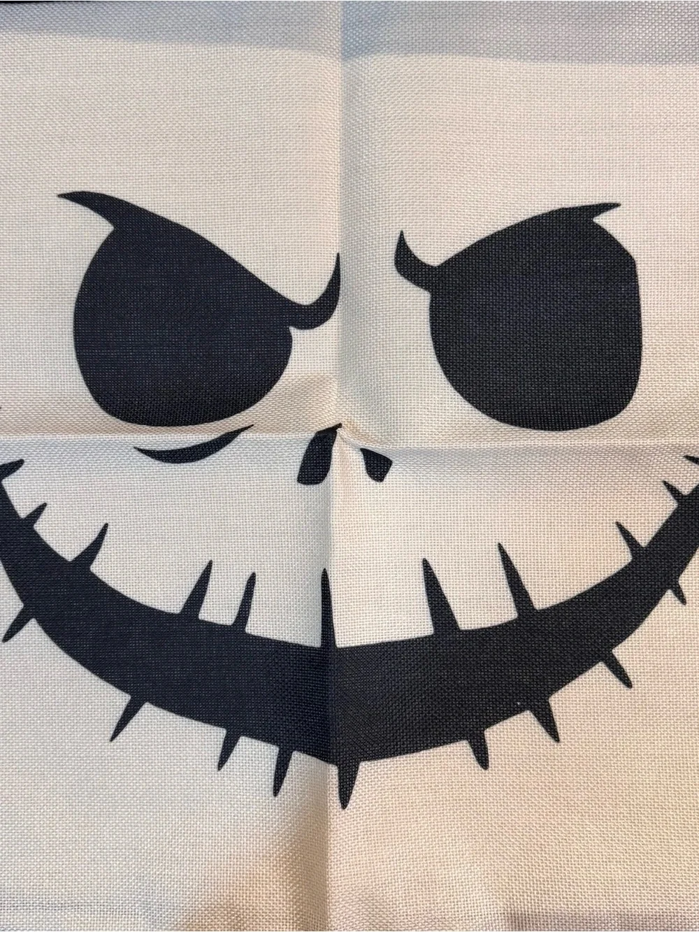 Nightmare Pillow White and Black Pillow Cases, New
